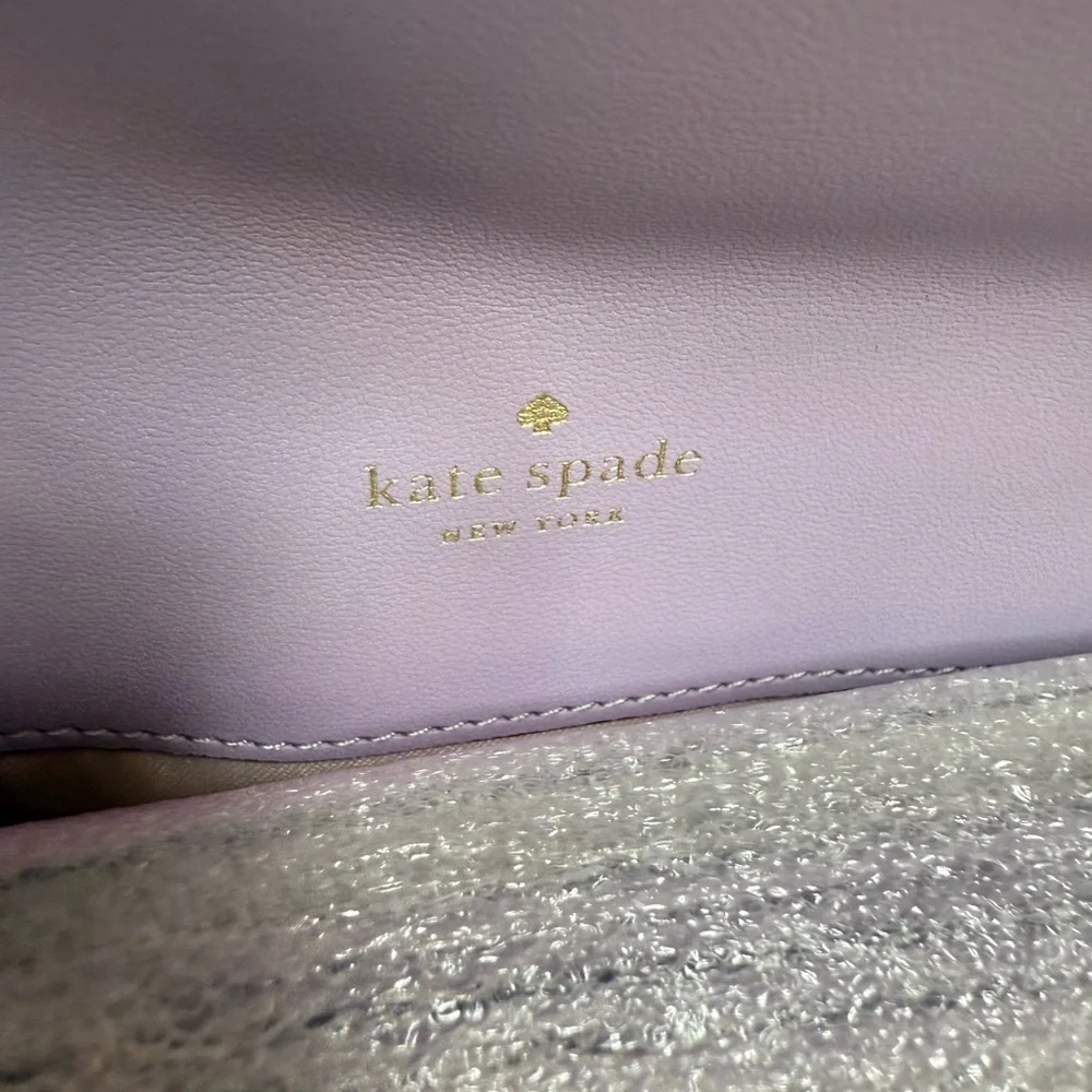 Kate Spade Quilted Lilac Wallet